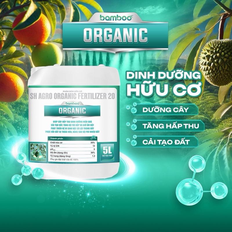 BAMBOO ORGANIC - Phân Bón Hữu Cơ Phục Hồi Cây Suy - Bung Rễ - Mập đọt